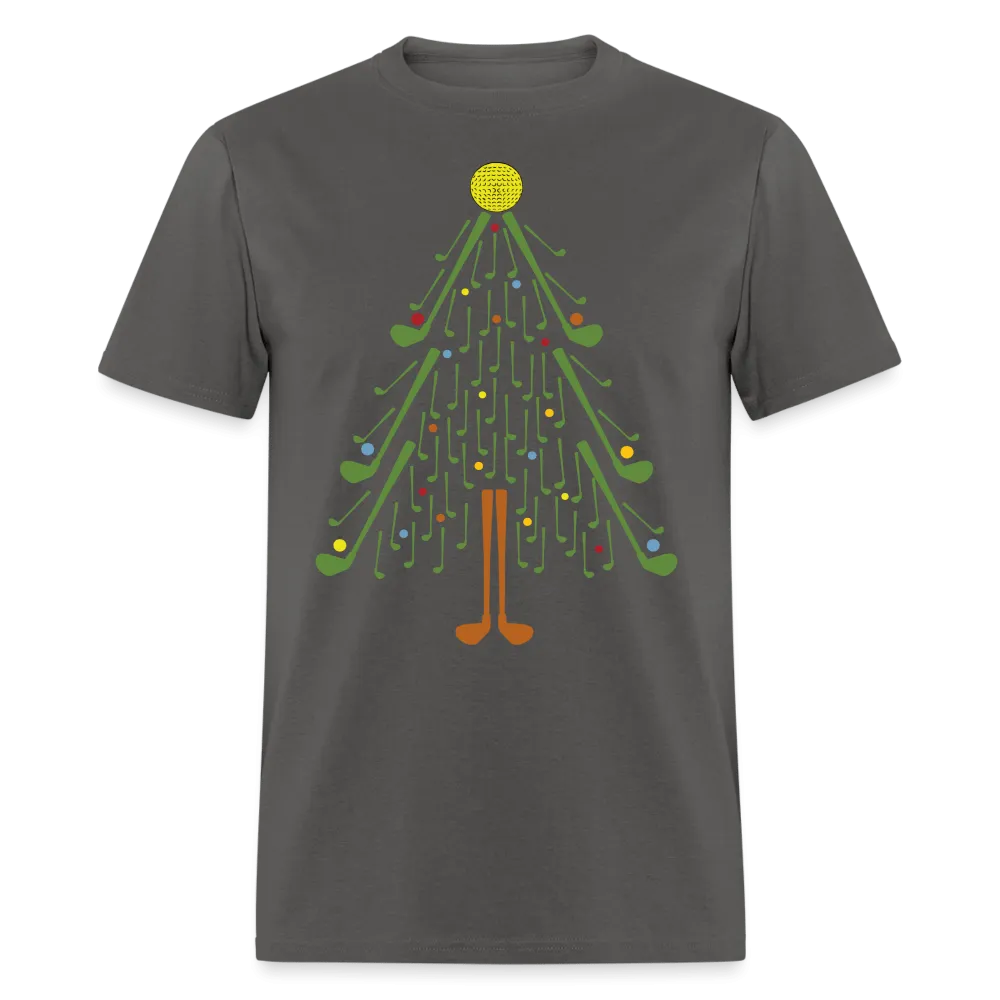 Christmas - Golf Christmas Tree - Family Shirts Men, Woman Christmas T Shirts
