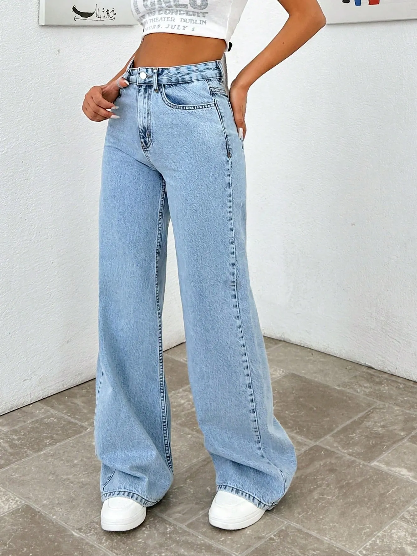 City Chic Straight Fit Jeans