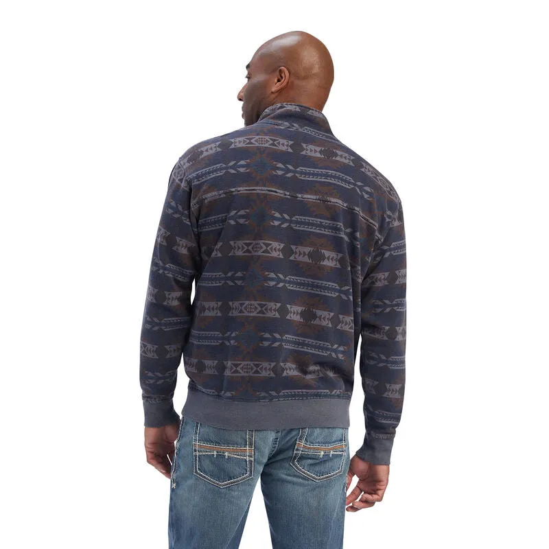 CL10041691 Mens Ariat Sweatshirt- Printed Overdyed - Southwest