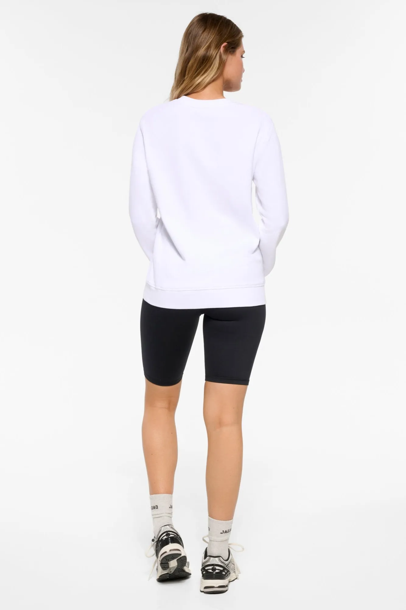 CLASSIC CIRCLE SWEATER WHITE