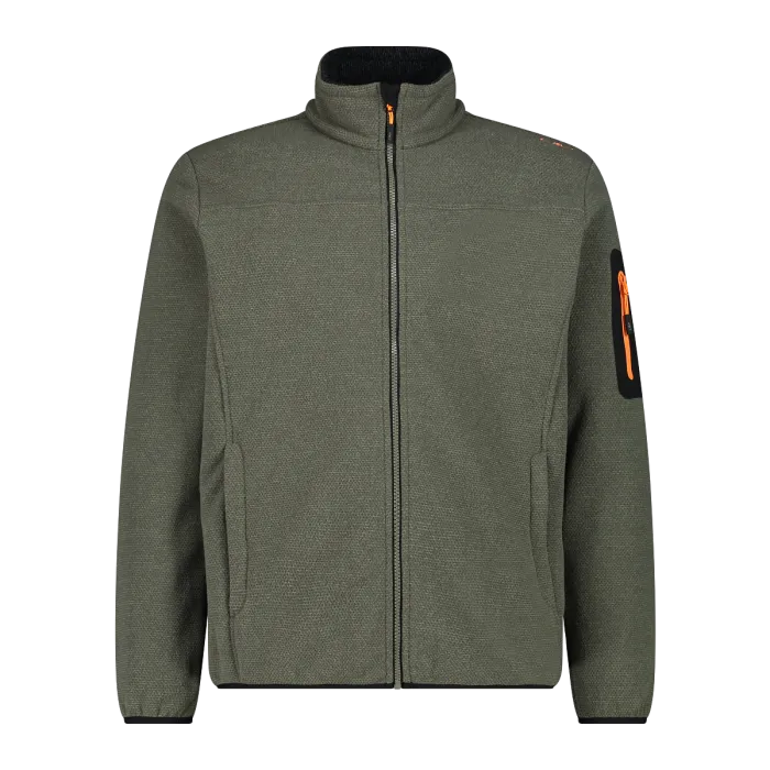 CMP Mens Jacquard Knit-Tech Fleece
