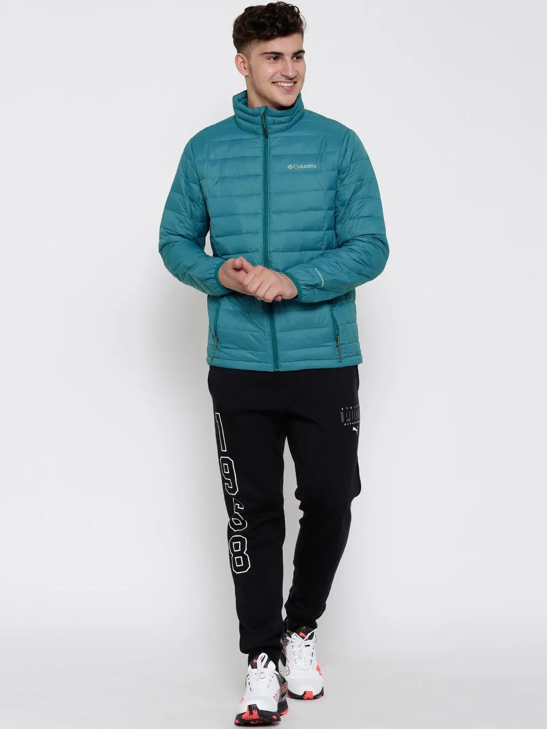 Columbia Men Blue Voodoo Falls 590 Turbodown Jacket