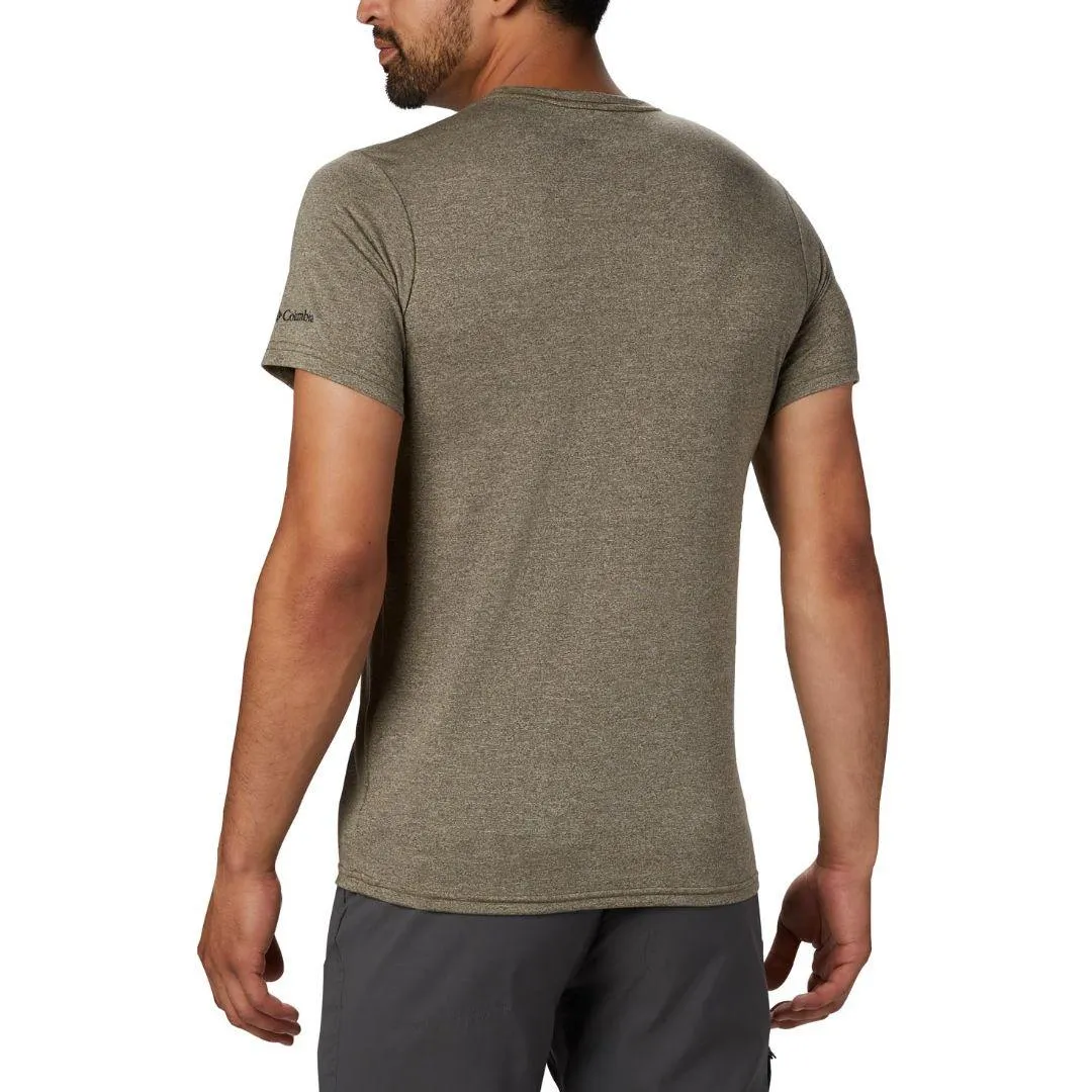 Columbia Men Green Terra Vale II SS T-Shirt
