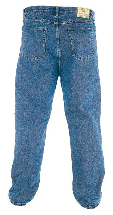 COMFORT-Rockford Comfort Fit Jeans (Stonewash 710) Waist 32" to 50"