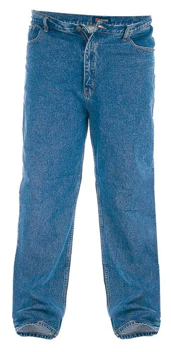 COMFORT-Rockford Comfort Fit Jeans (Stonewash 710) Waist 32" to 50"