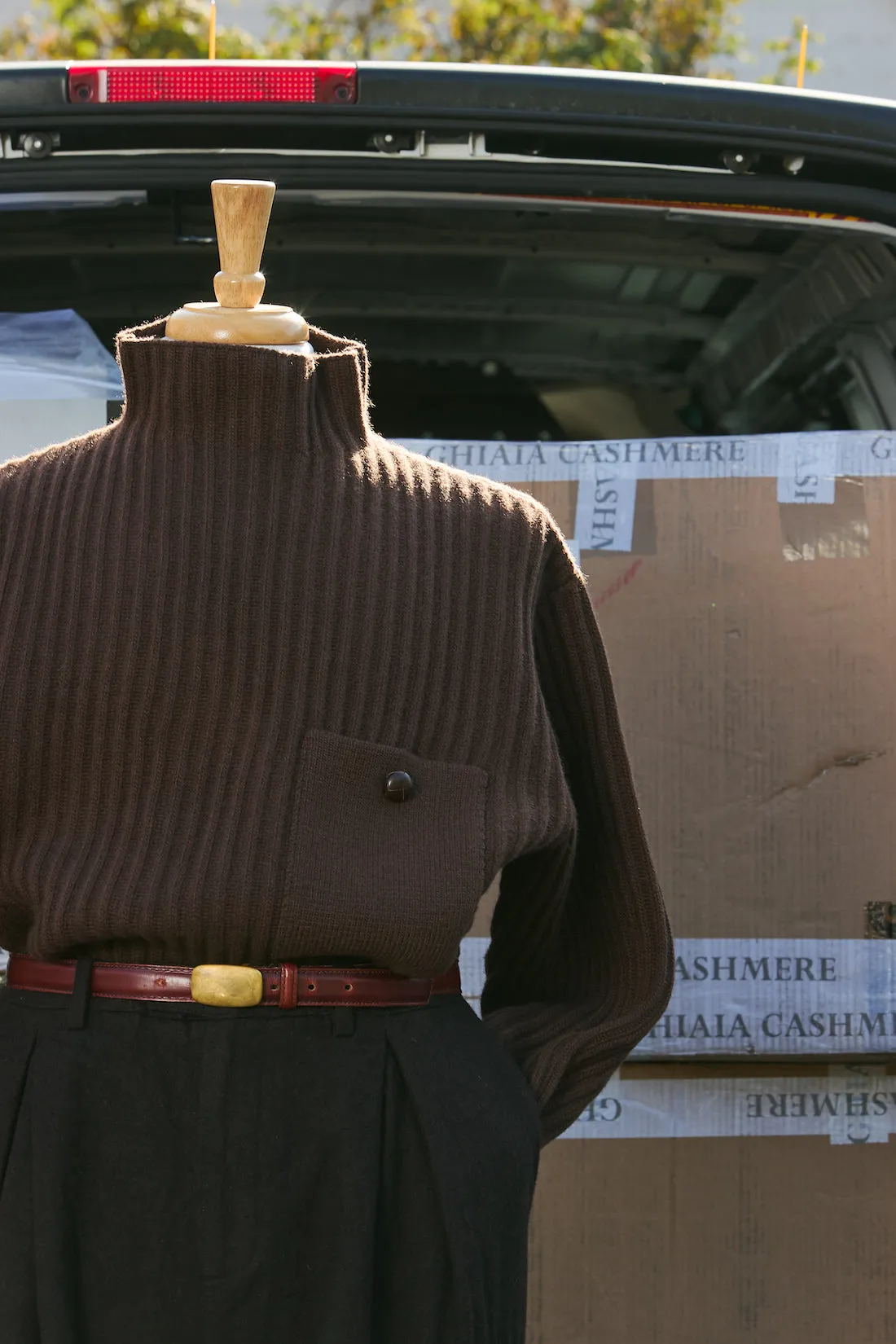 Commodore Wool Mock Neck