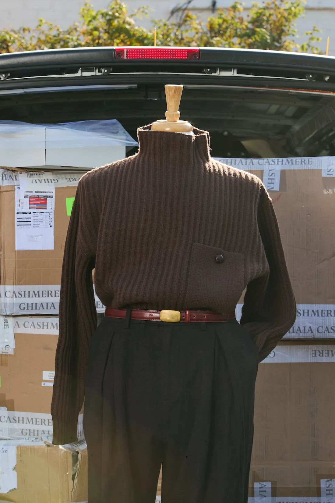 Commodore Wool Mock Neck