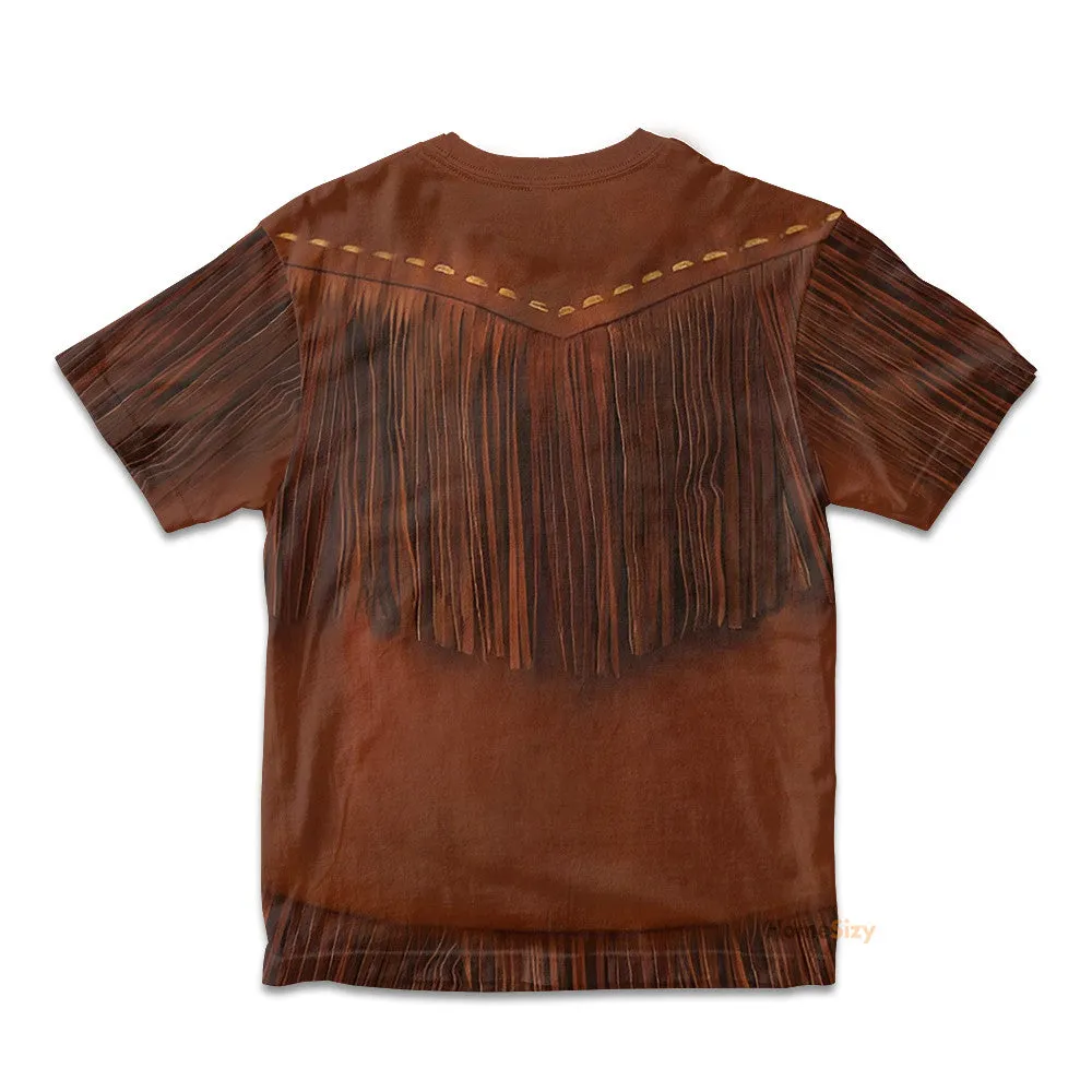 Cowboy Jacket No23 3D Deluxe Custom Cosplay Costume Kid Tshirt QT303054Hc