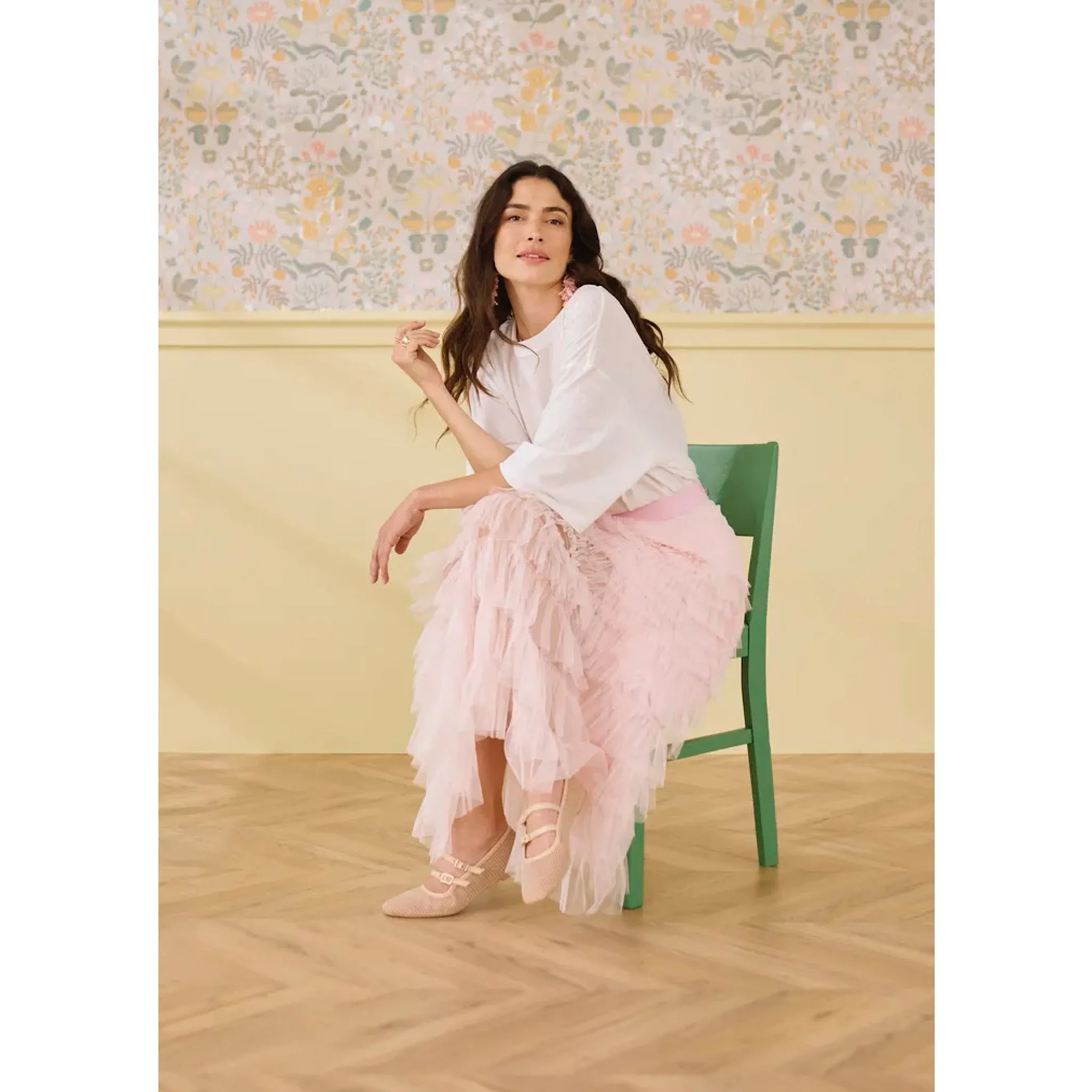 Cream Eta Skirt