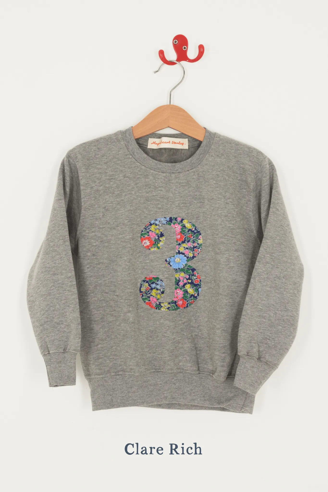 Create Your Own Personalised or Age Grey Sweatshirt