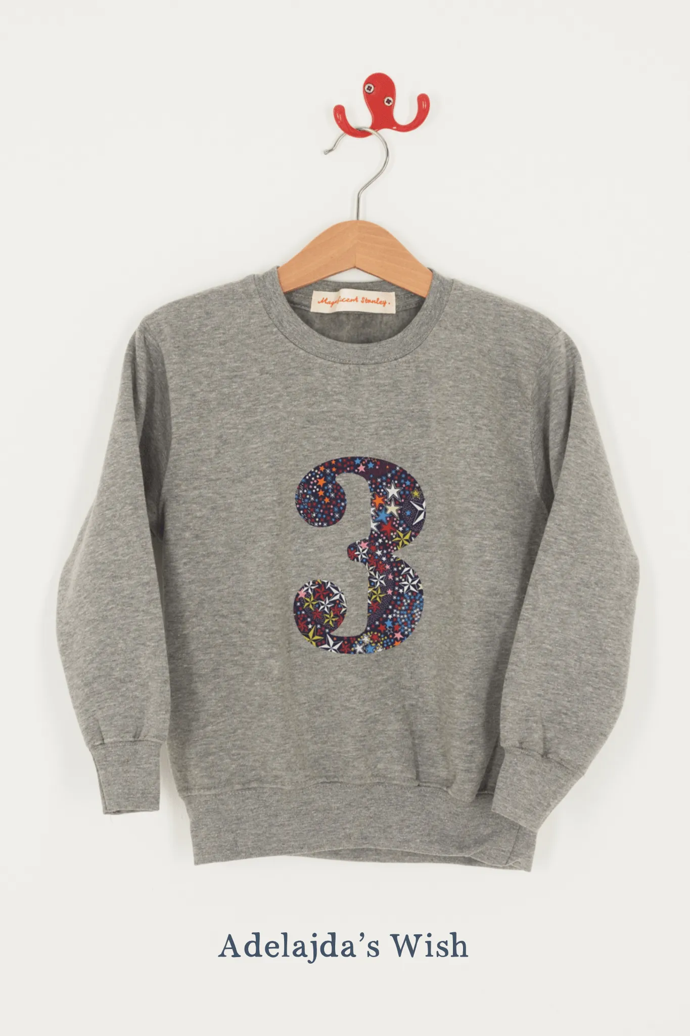 Create Your Own Personalised or Age Grey Sweatshirt