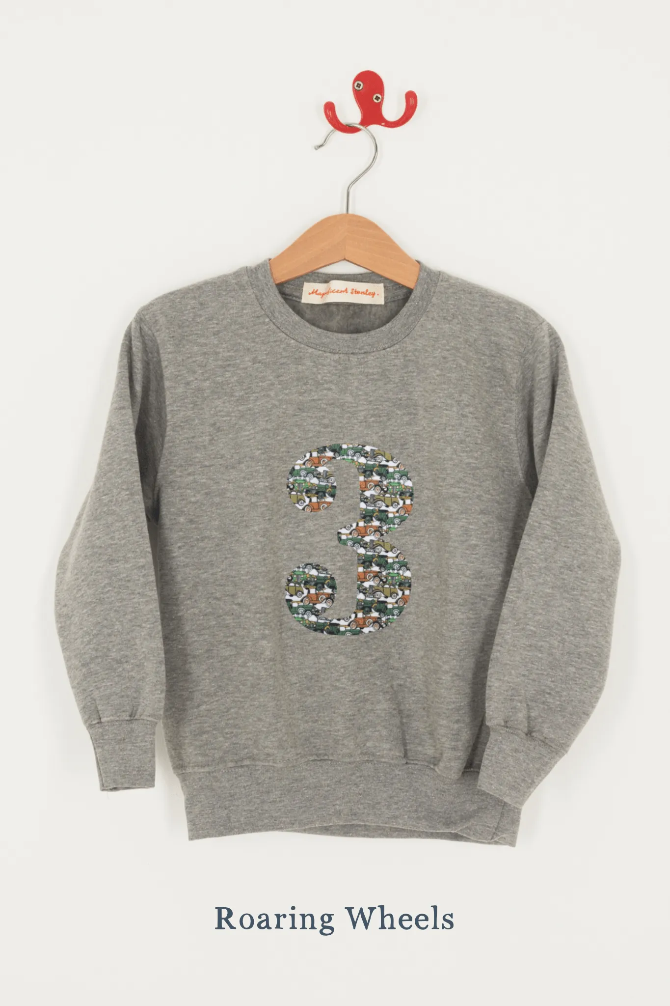 Create Your Own Personalised or Age Grey Sweatshirt