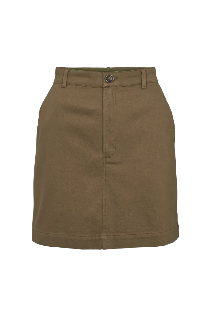 Creol Skirt - Capers Green