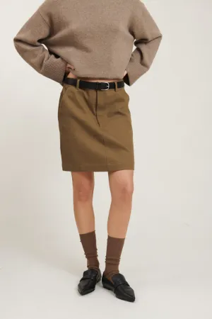 Creol Skirt - Capers Green