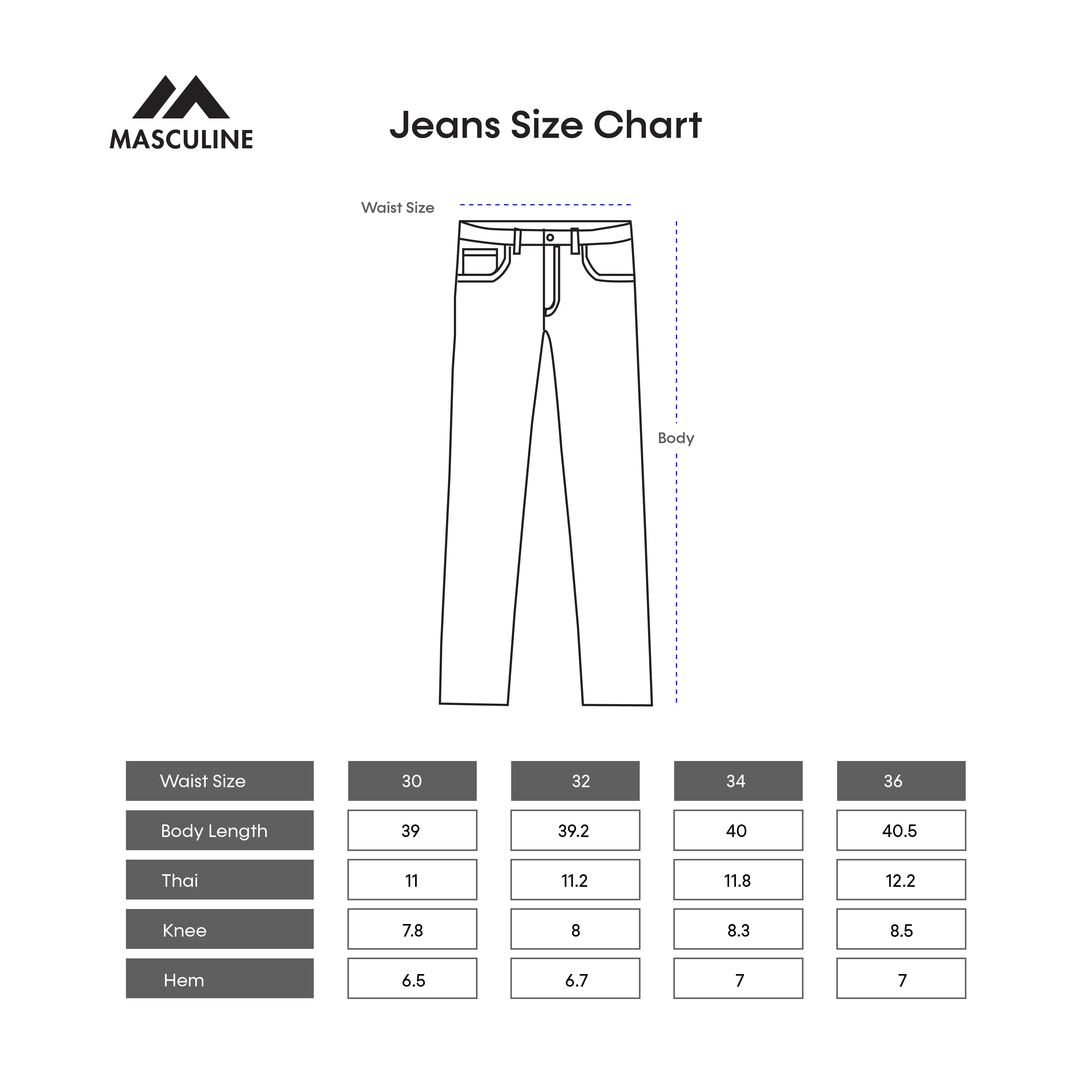 Cross Hatch Premium  jeans - Mid Blue