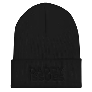 Cuffed Beanie, Daddy Issues - Embroidered