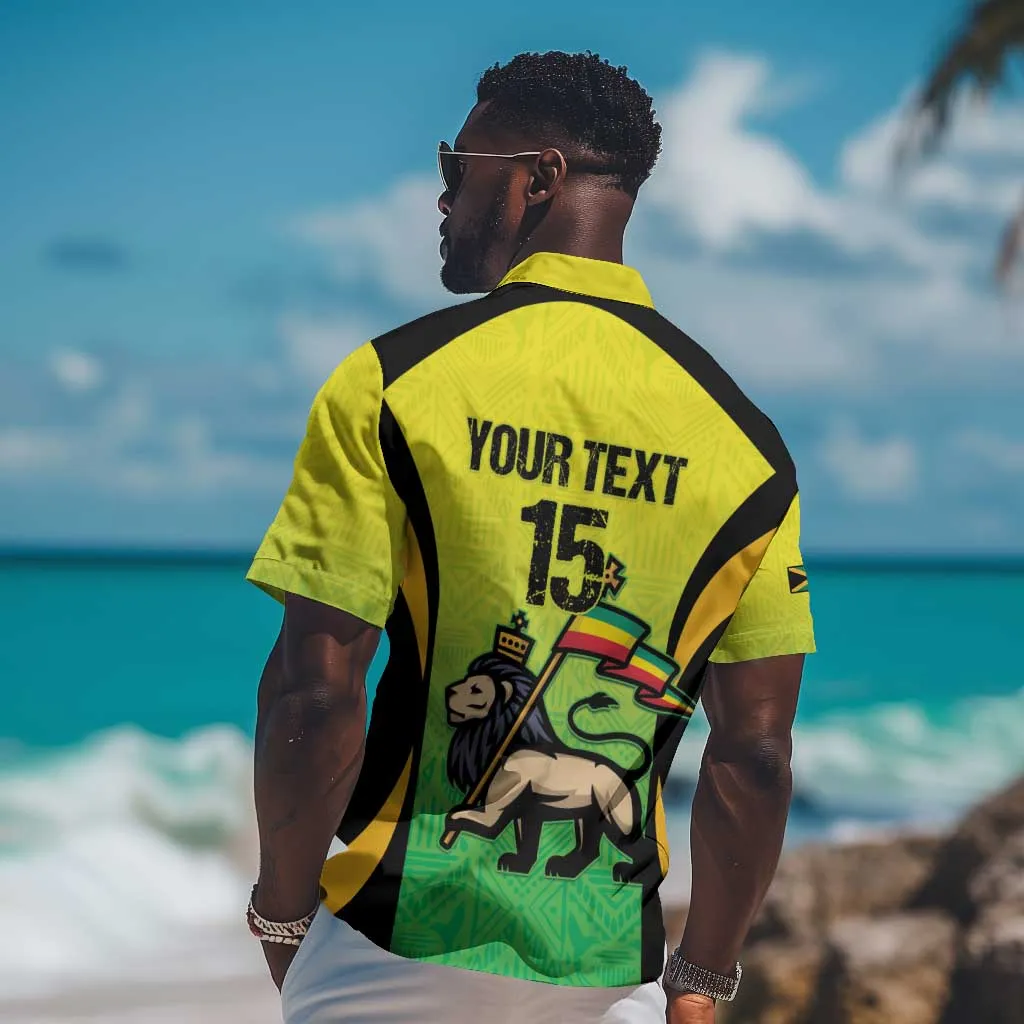 Custom Jamaica Football Hawaiian Shirt Go Champions LT15