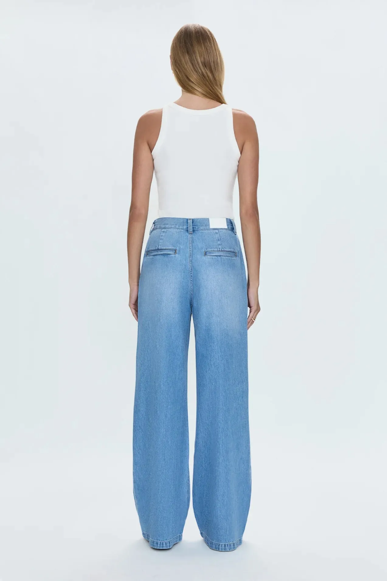 Dalia High Rise Wide Jean - Palo Alto