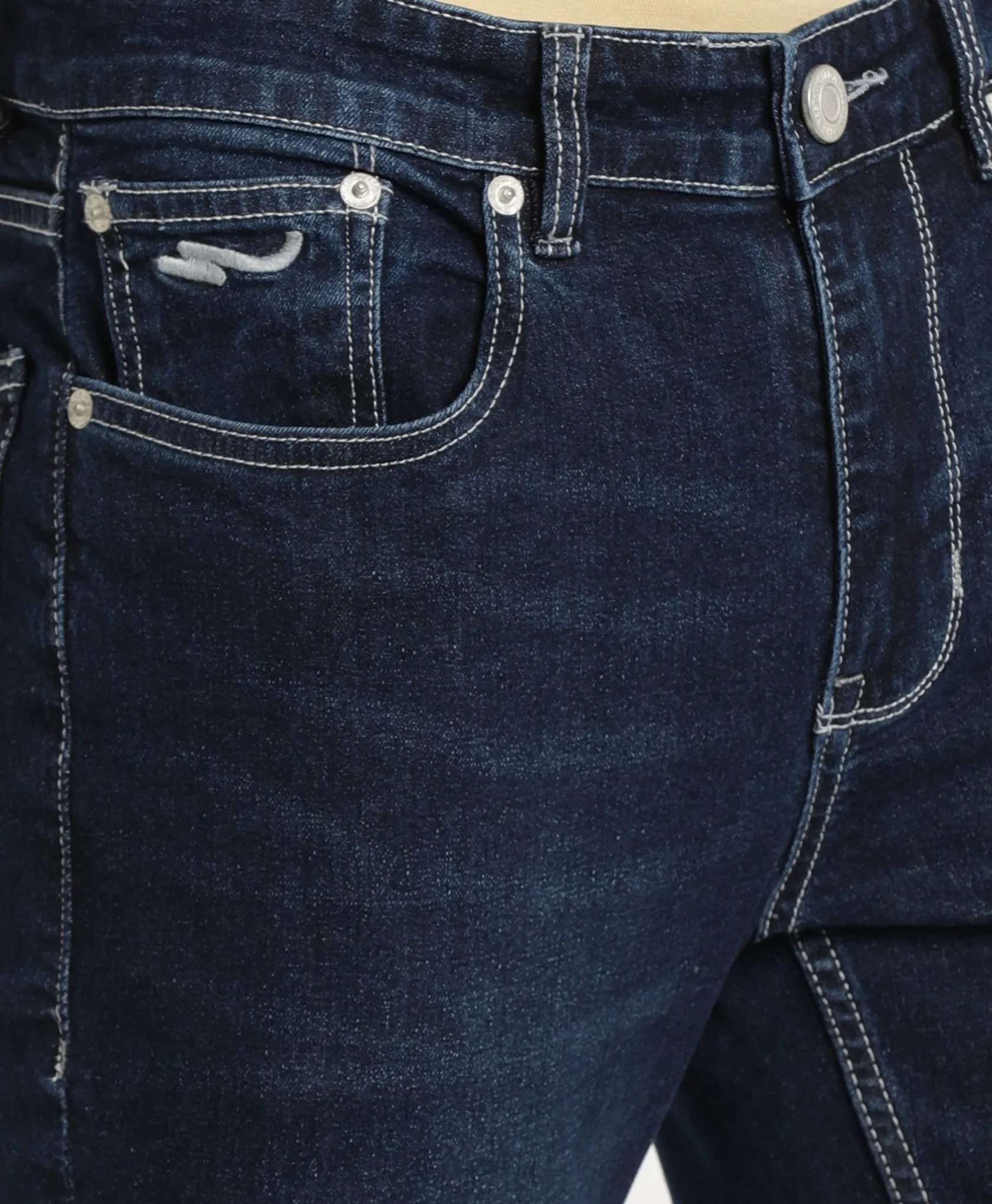 Dark Blue Slim-fit Jeans
