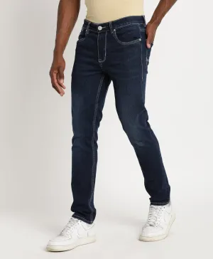 Dark Blue Slim-fit Jeans