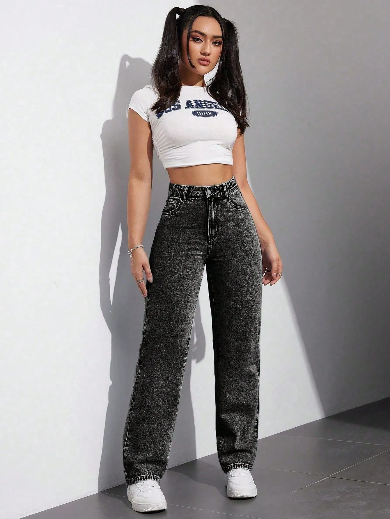 Dark Drift Straight Fit Denim