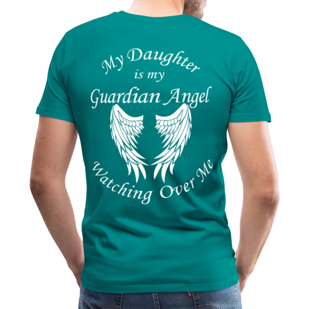 Daughter Guardian Angel Men's Premium T-Shirt (CK3553)