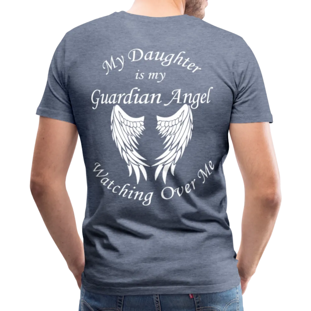 Daughter Guardian Angel Men's Premium T-Shirt (CK3553)