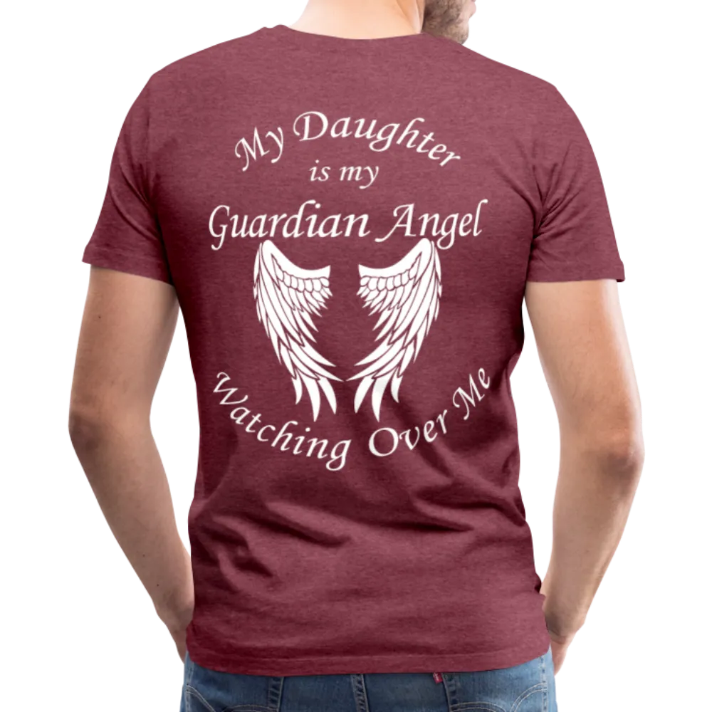 Daughter Guardian Angel Men's Premium T-Shirt (CK3553)