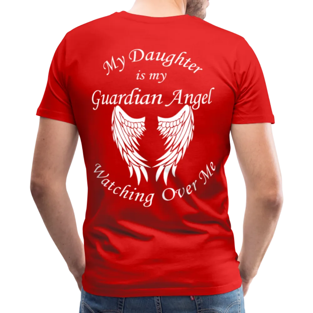 Daughter Guardian Angel Men's Premium T-Shirt (CK3553)