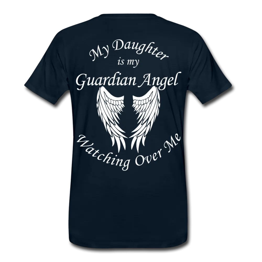 Daughter Guardian Angel Men's Premium T-Shirt (CK3553)