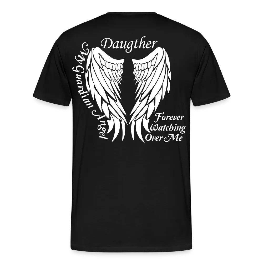 Daughter Guardian Angel Men's Premium T-Shirt (CK3580)