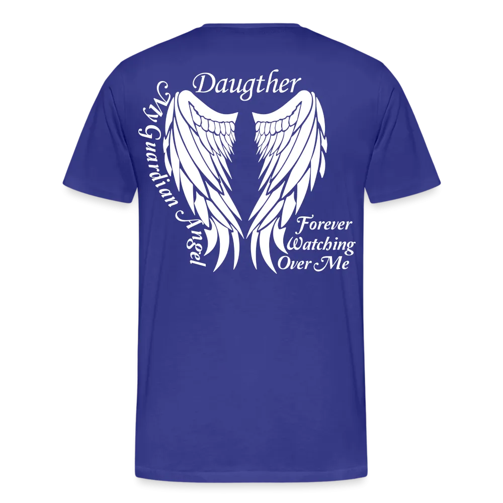 Daughter Guardian Angel Men's Premium T-Shirt (CK3580)