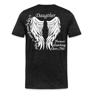 Daughter Guardian Angel Men's Premium T-Shirt (CK3580)