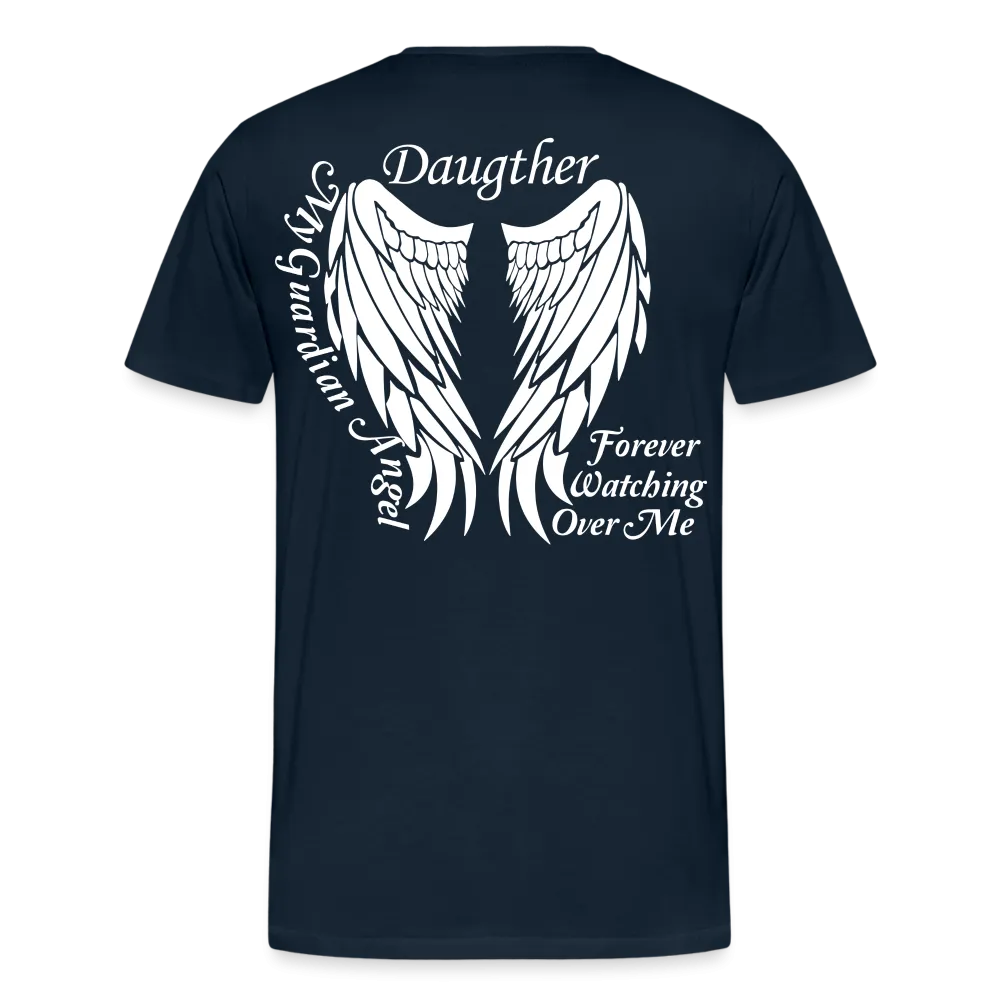 Daughter Guardian Angel Men's Premium T-Shirt (CK3580)