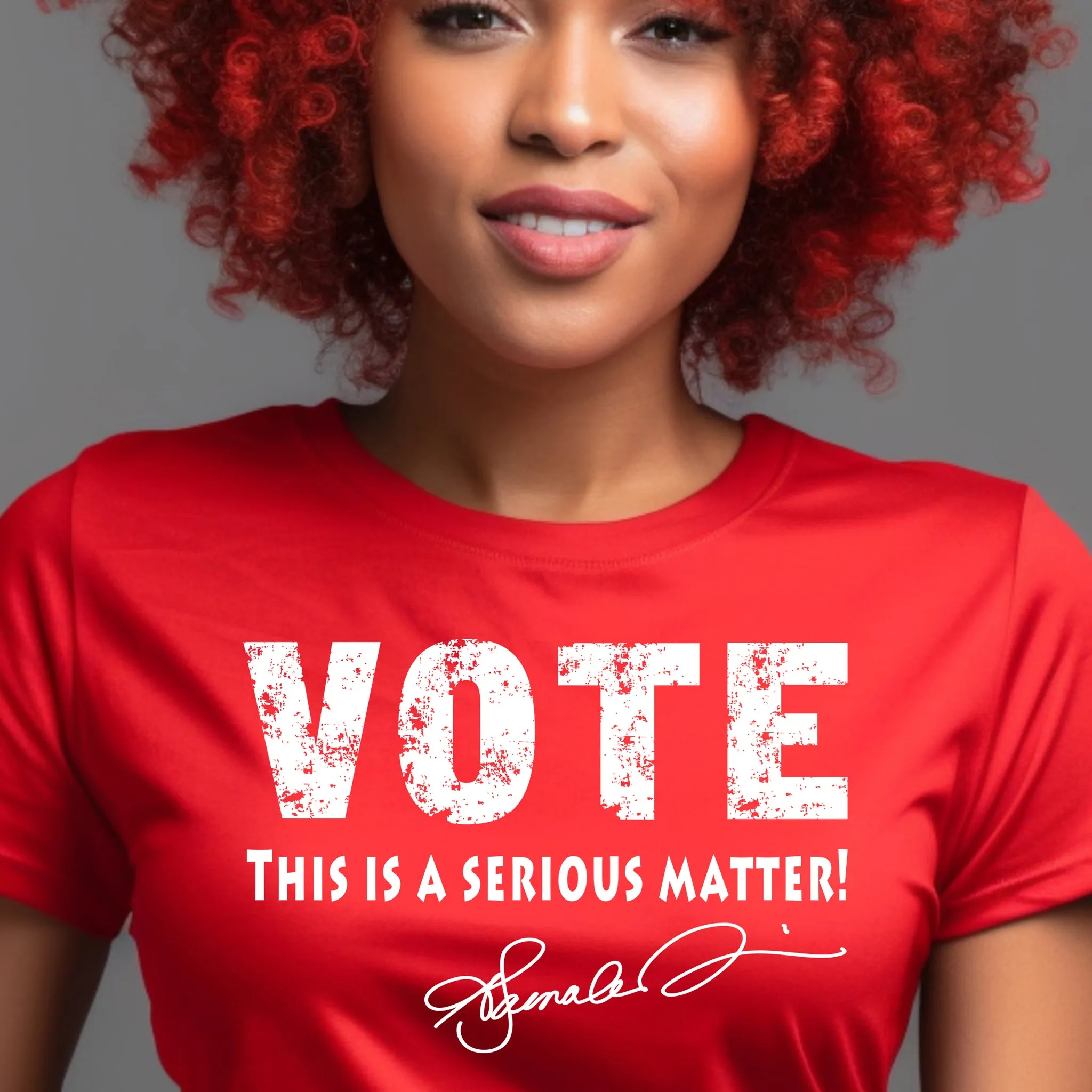 Divine 9 Inspired T--Vote-Serious Matter-Zeta Phi Beta,Delta Sigma Theta & Phi Beta Sigma- Kappa-Men, Women