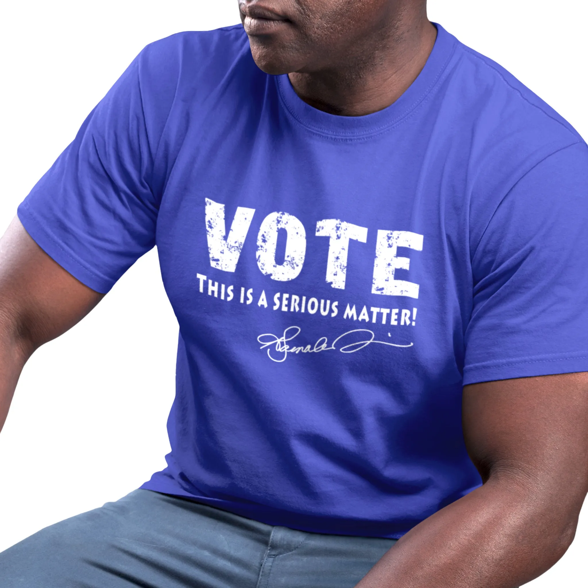 Divine 9 Inspired T--Vote-Serious Matter-Zeta Phi Beta,Delta Sigma Theta & Phi Beta Sigma- Kappa-Men, Women