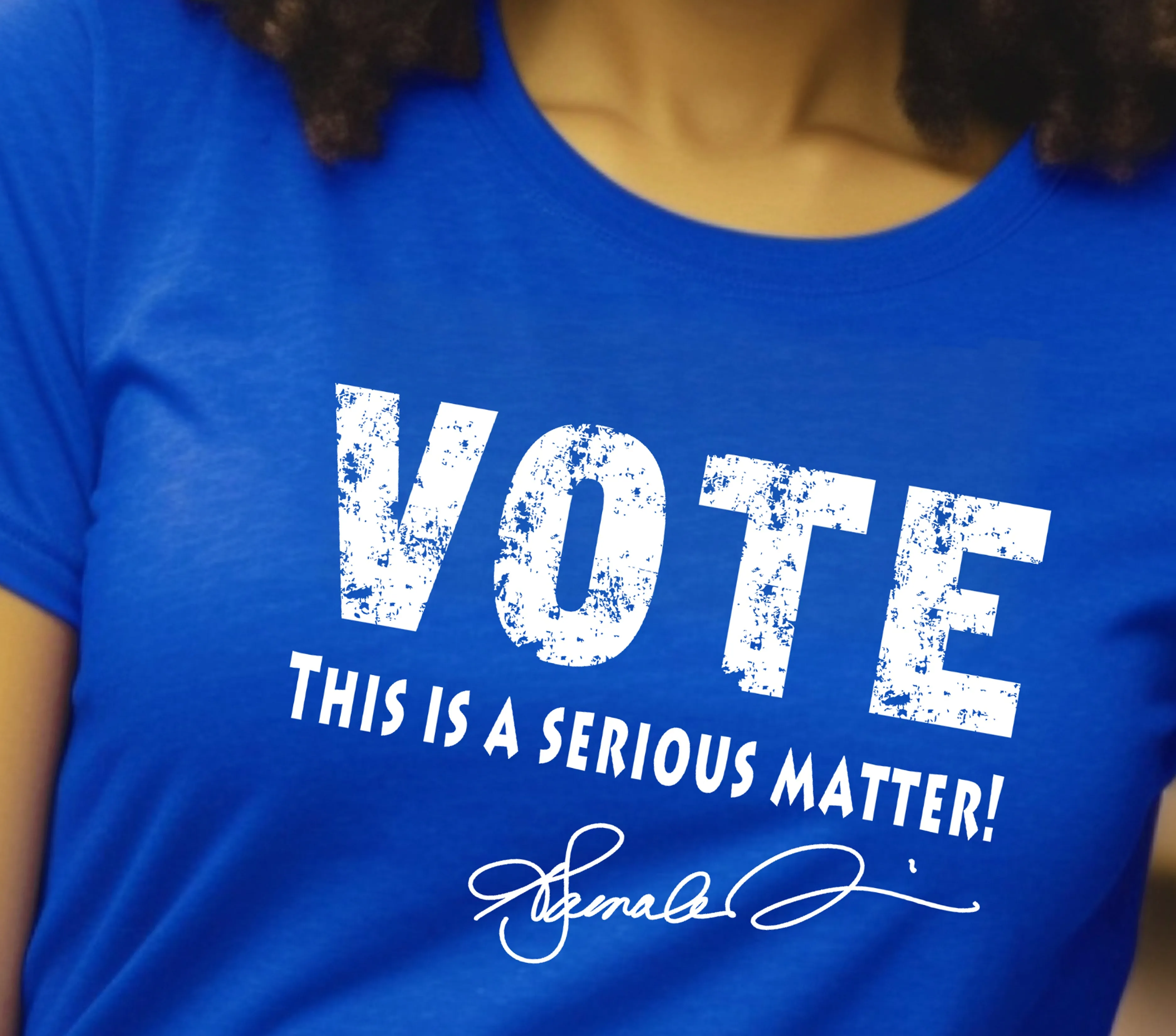 Divine 9 Inspired T--Vote-Serious Matter-Zeta Phi Beta,Delta Sigma Theta & Phi Beta Sigma- Kappa-Men, Women