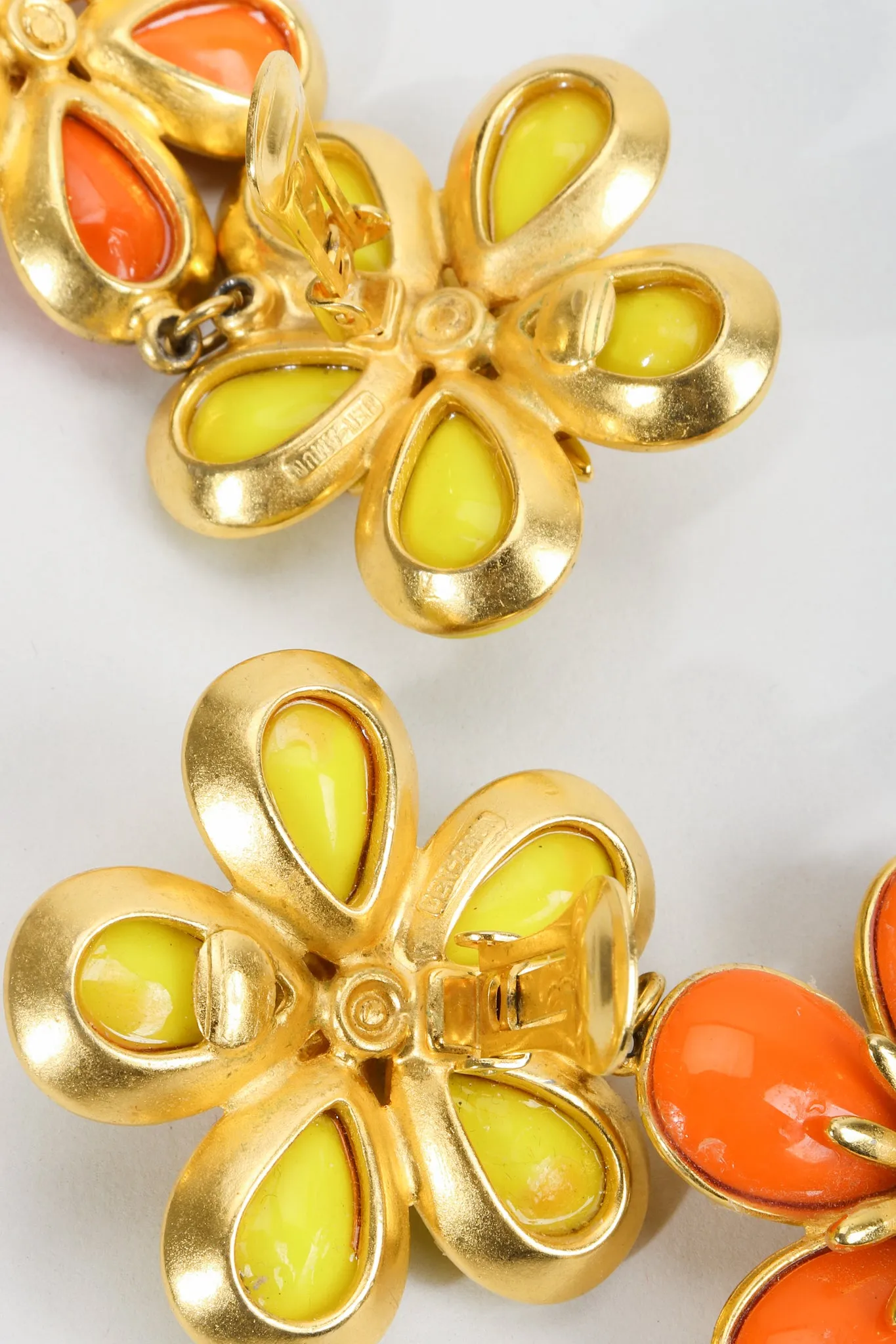 Double Daisy Earrings