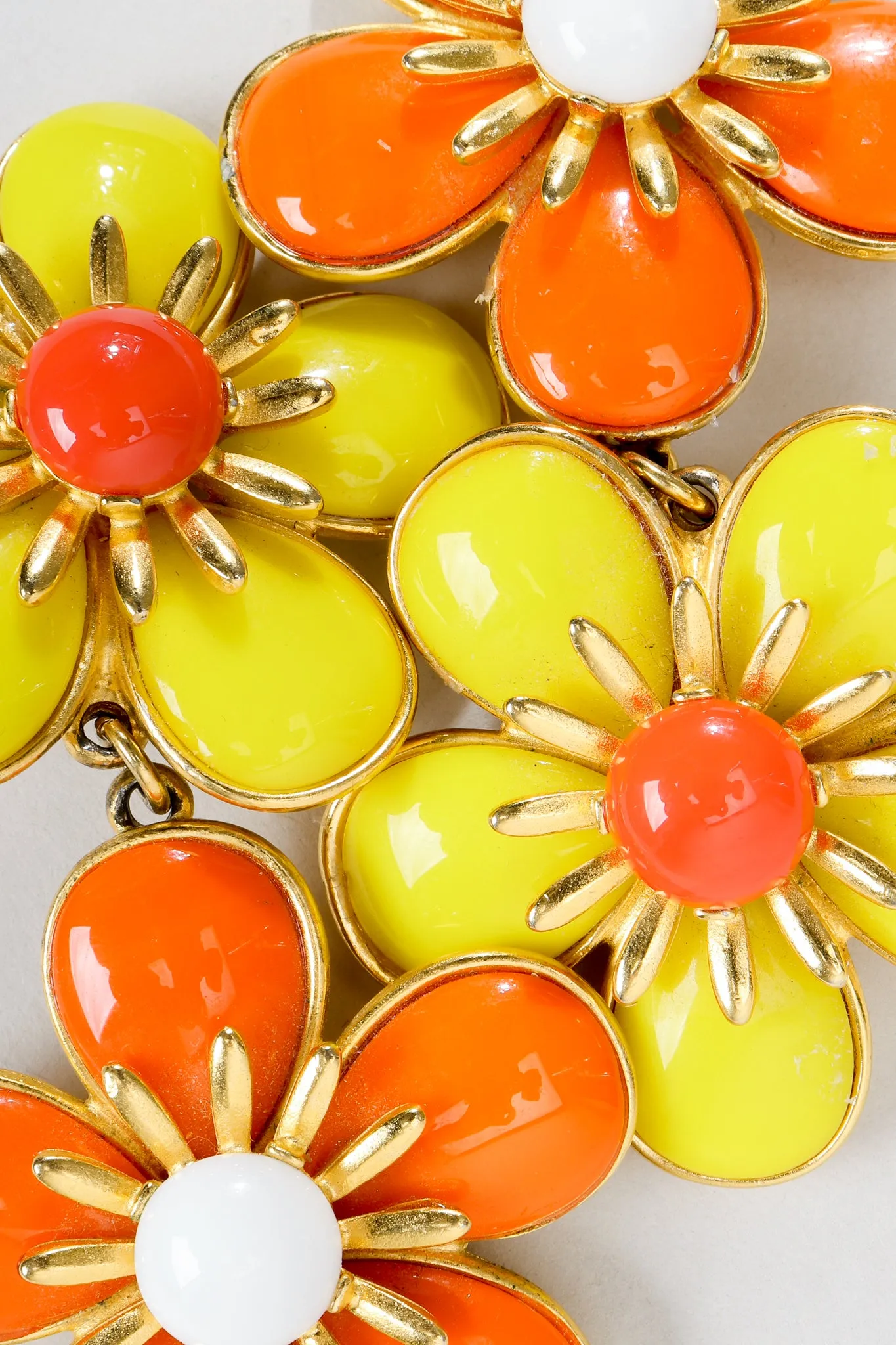 Double Daisy Earrings