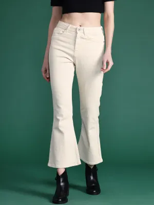 DressBerry Women Flared Stretchable Jeans
