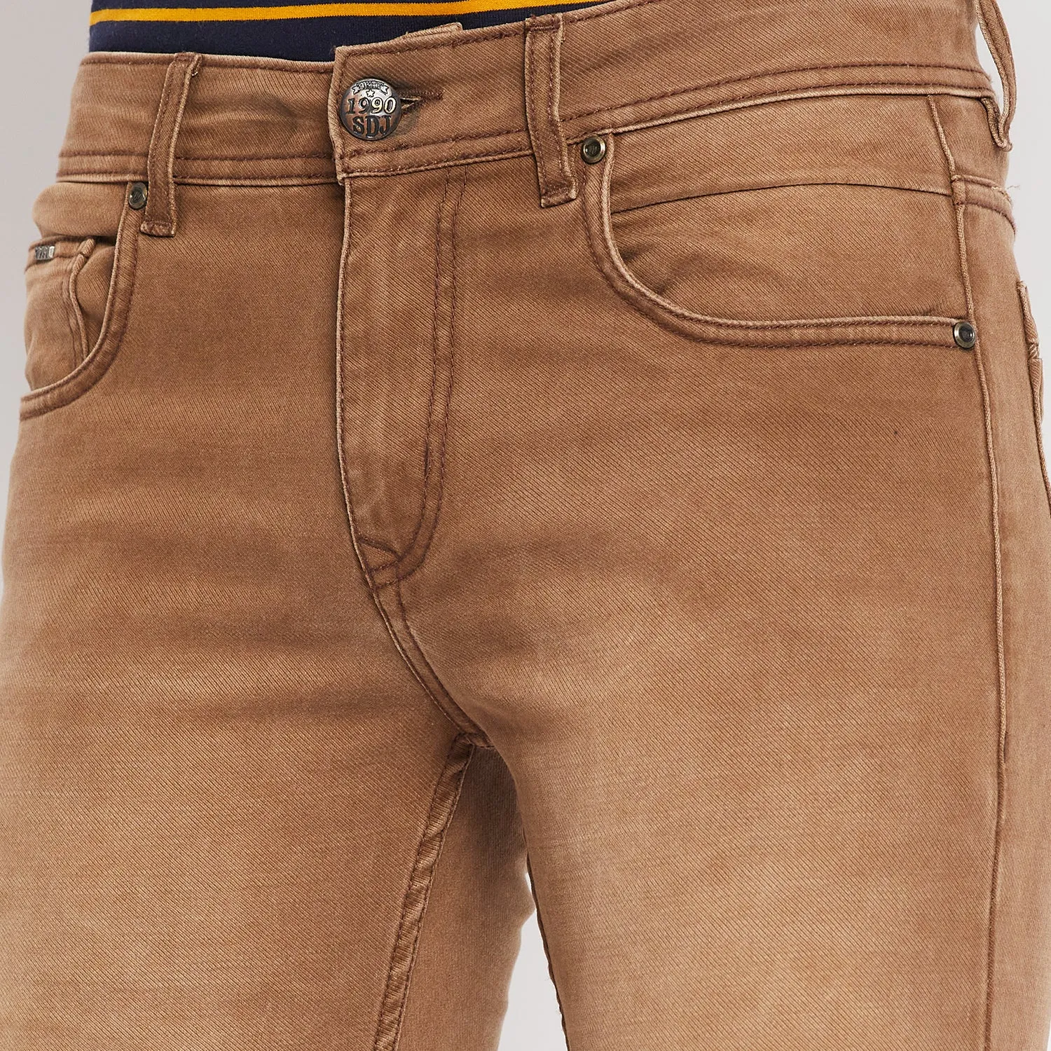 Duke Stardust Men Slim Fit Stretchable Jeans (SDD5426)