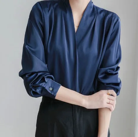 Dulcie | V-Neck Puff Sleeve Blouse
