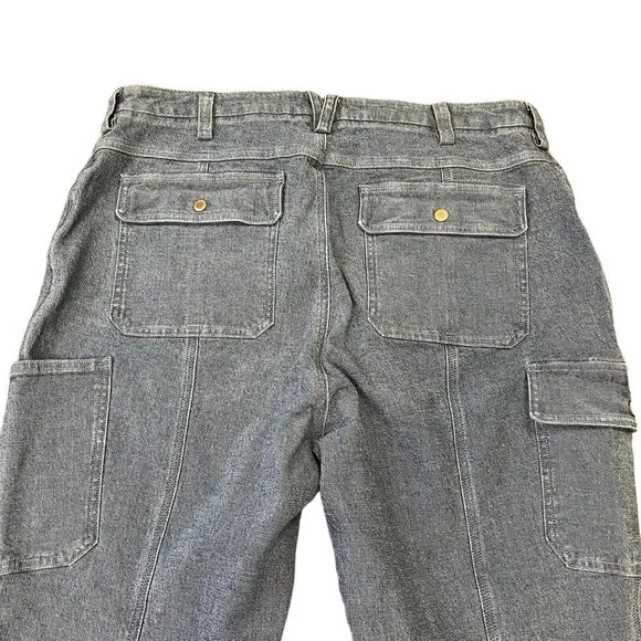 DULUTH Trading Co Jeans 18W DuluthFlex Fire Hose Ltd Stovepipe Jeans Womens Plus