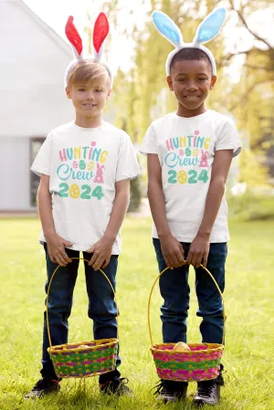 Easter Egg Hunting Crew T-shirts