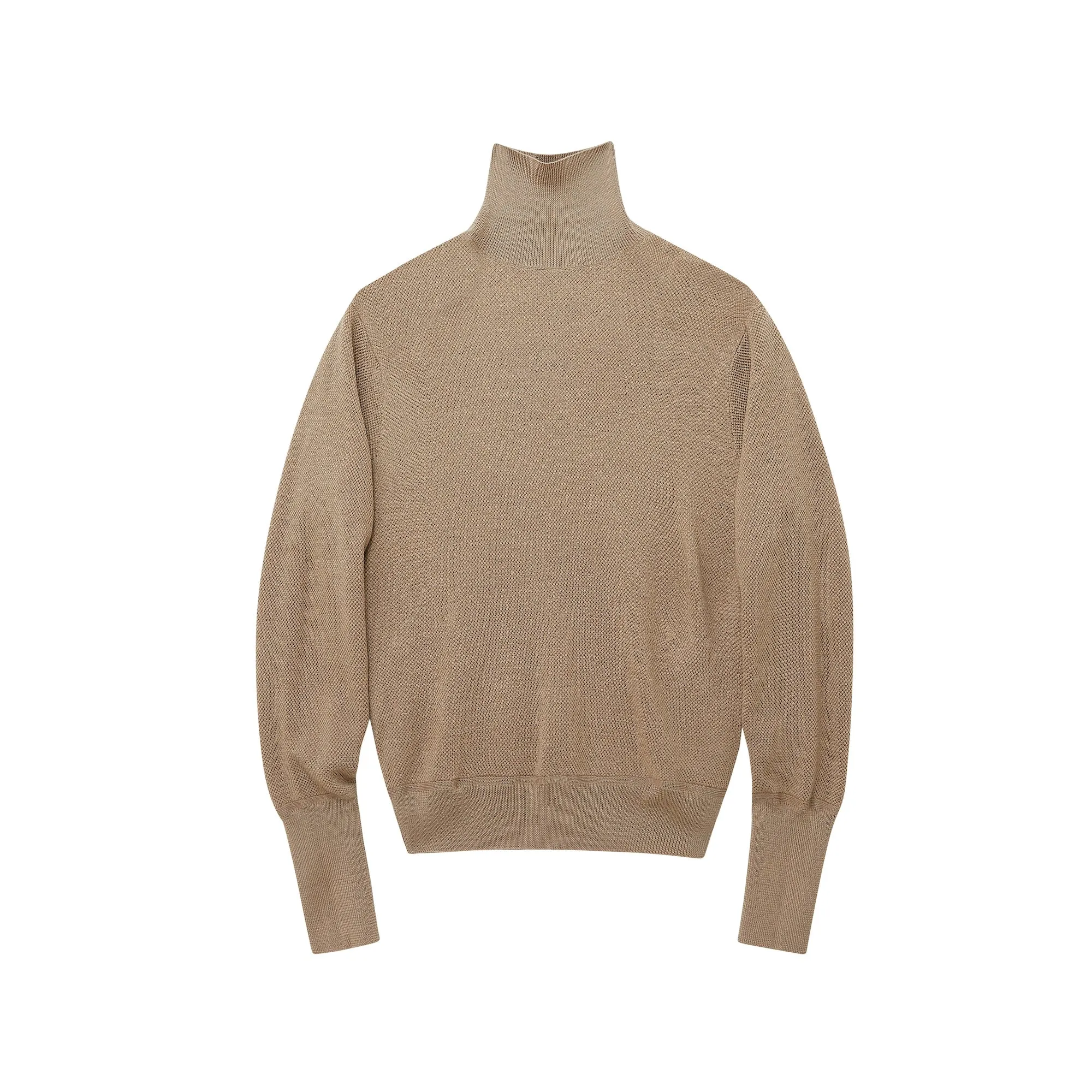Elegant Wool Turtleneck Sweater