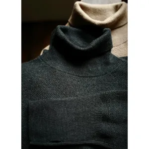 Elegant Wool Turtleneck Sweater