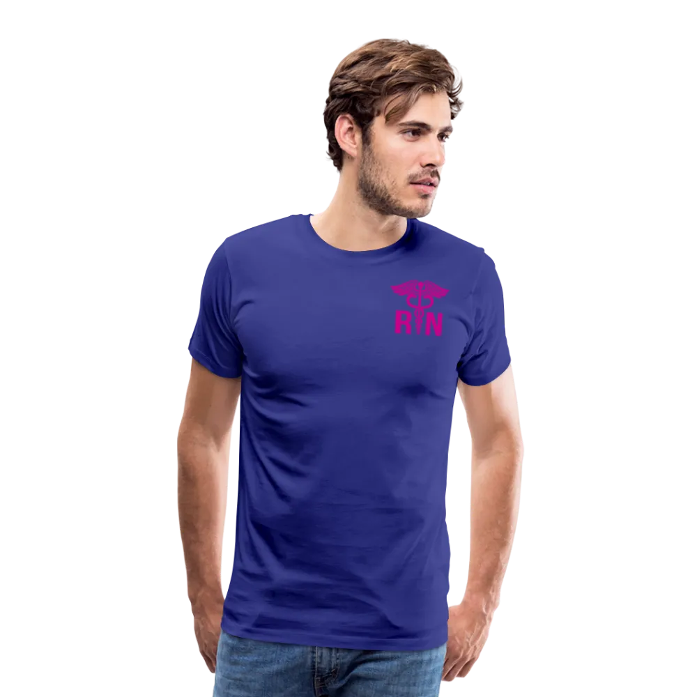 Emergency Room Nurse Flag Men's Premium T-Shirt (CK1836) Updated