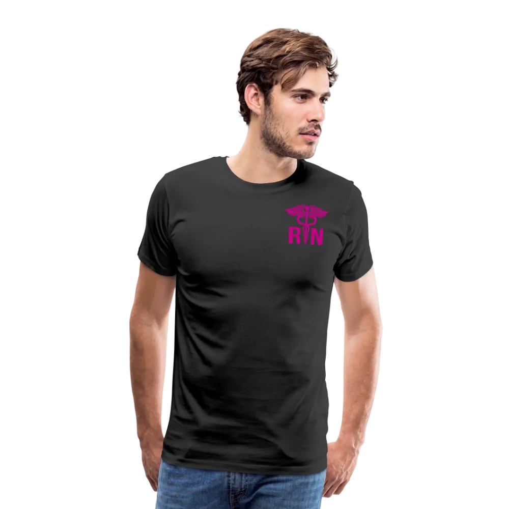 Emergency Room Nurse Flag Men's Premium T-Shirt (CK1836) Updated