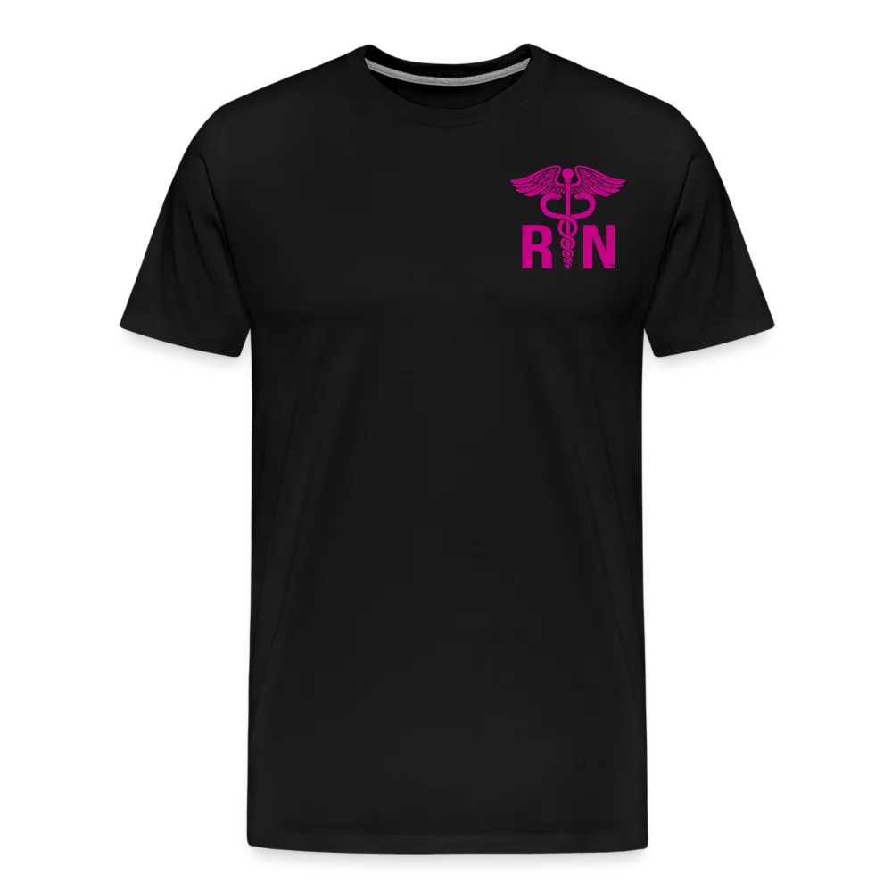 Emergency Room Nurse Flag Men's Premium T-Shirt (CK1836) Updated