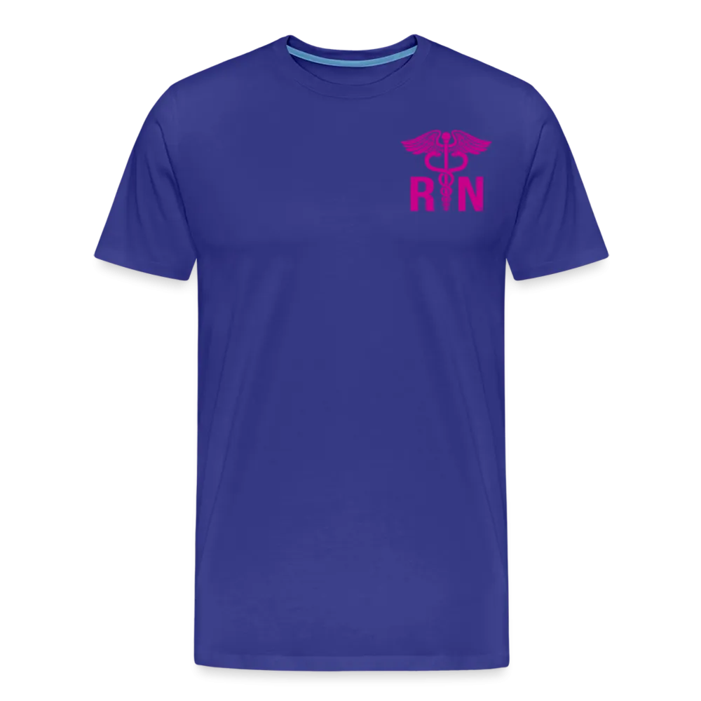 Emergency Room Nurse Flag Men's Premium T-Shirt (CK1836) Updated
